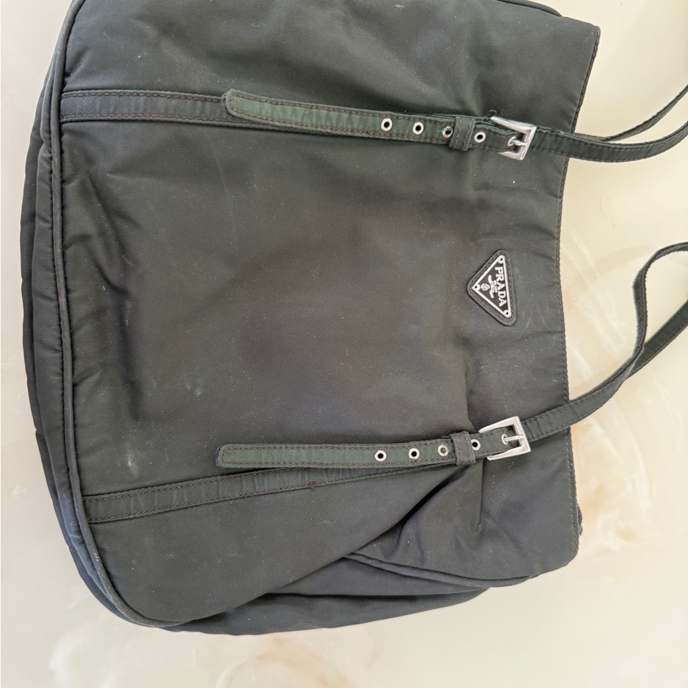 Prada Black Nylon Men's Backpack